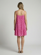 Women’s pink women's floral dress loose fit