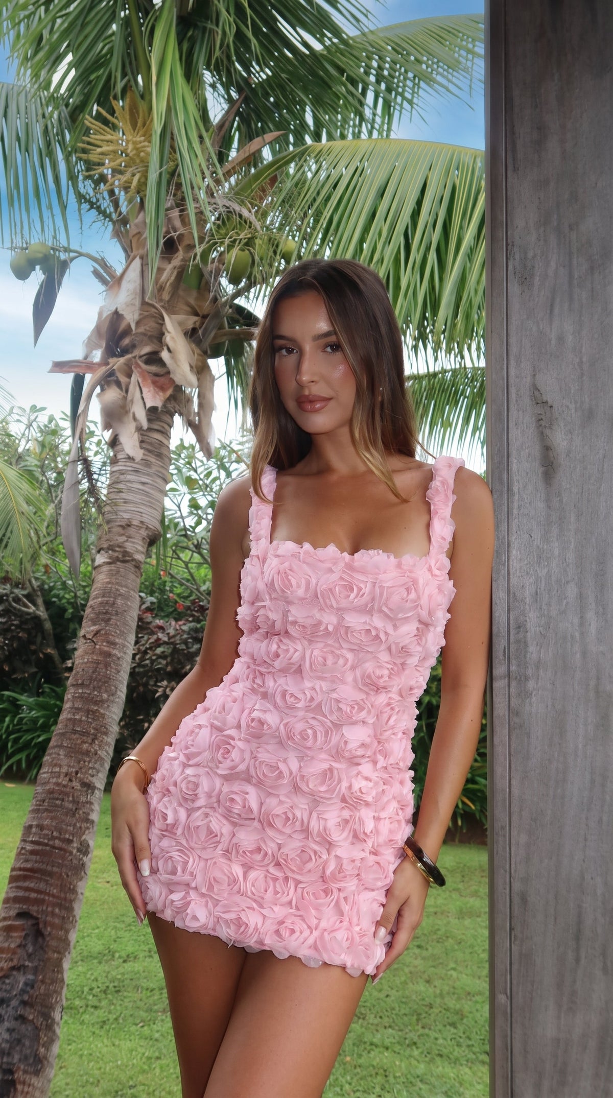 Women's Pink Mini Dress, product photo 2