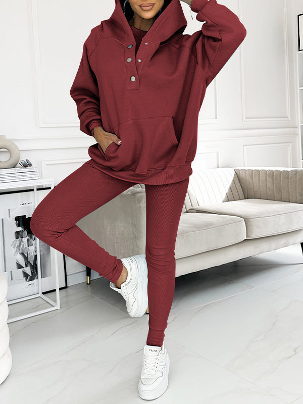 Women's hoodie vest set, available in multiple colourways, product photo 6