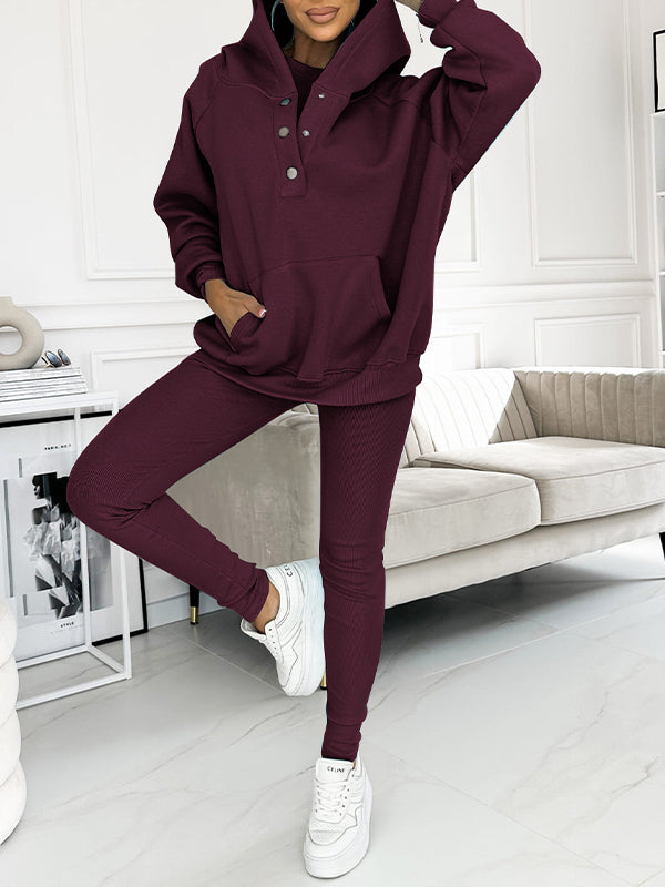 Women's hoodie vest set, available in multiple colourways, product photo 10