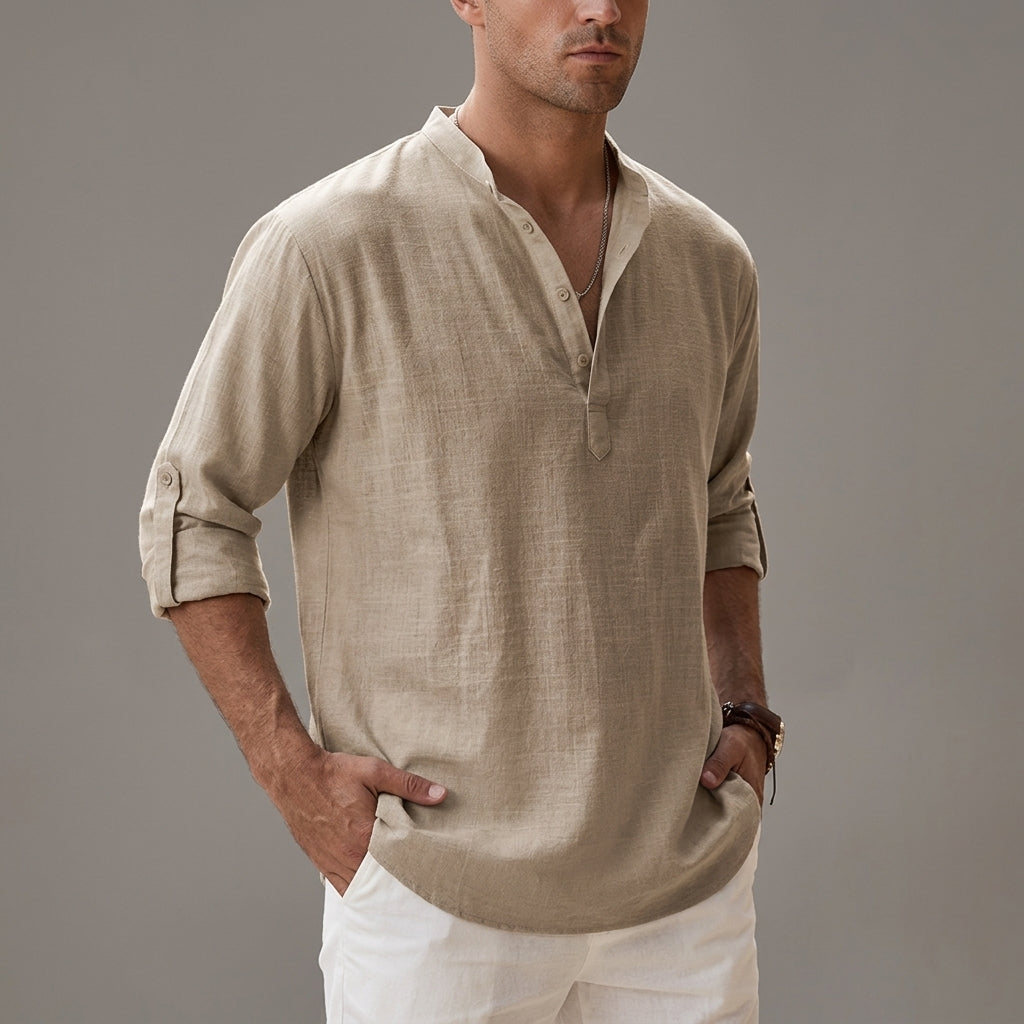 Relaxed linen shirt, available in multiple colourways, photo 10