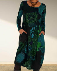 Rosie | Women's Relaxed Bohemian Midi Dress for Summer Getaways