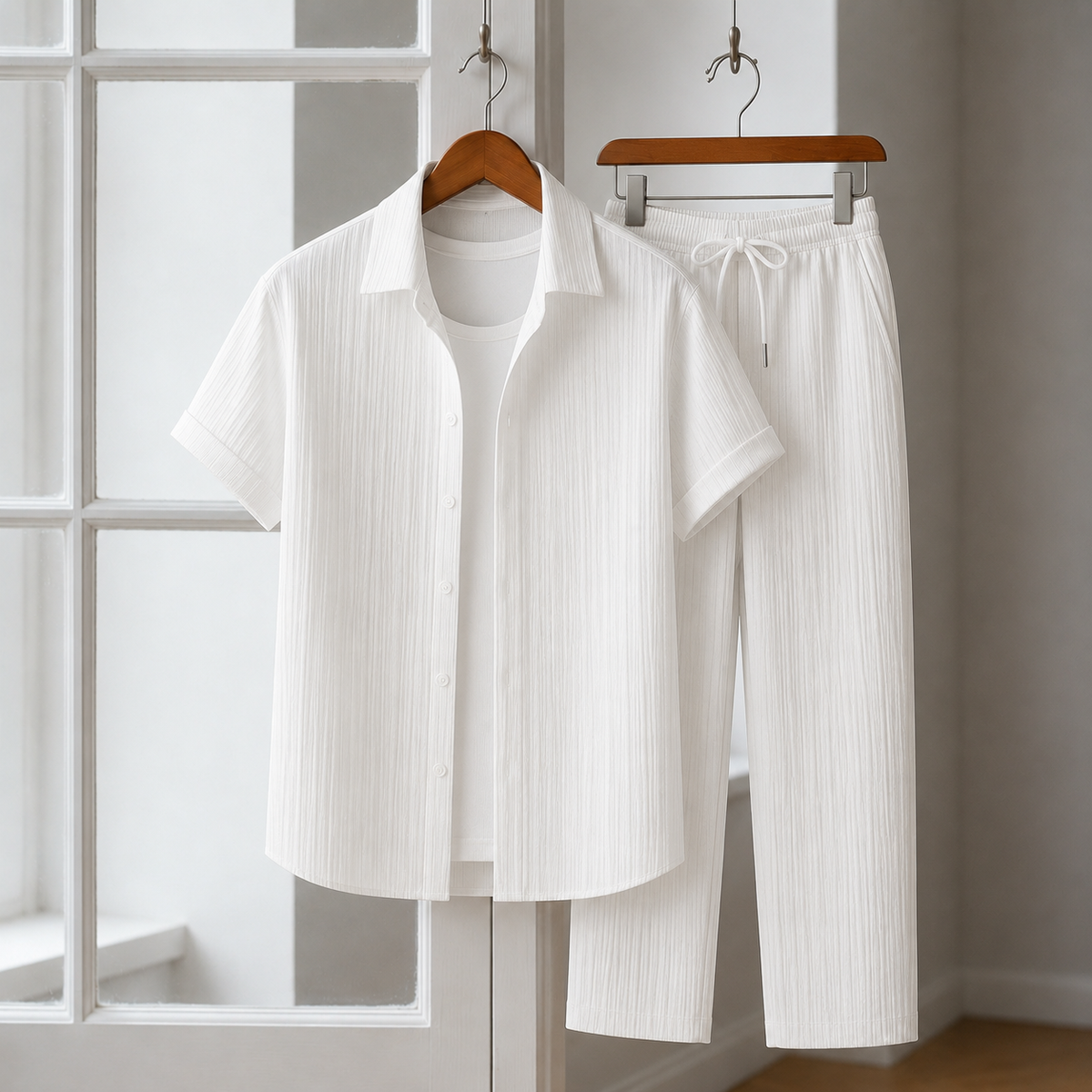 Women's Neutral Two-Piece Set, available in multiple colourways