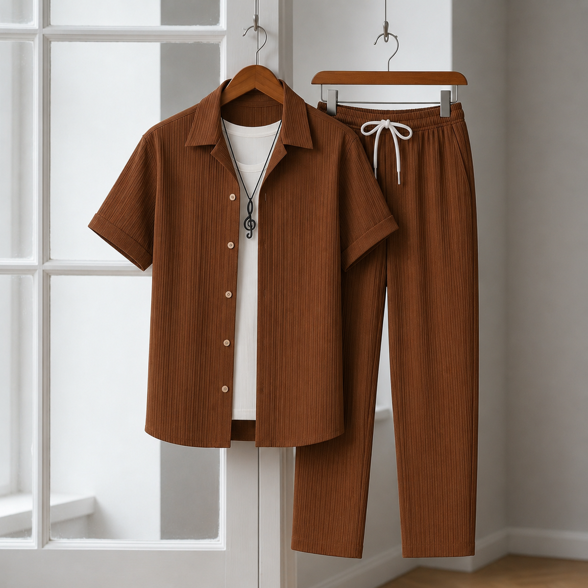 Women's Neutral Two-Piece Set, multiple colourways, photo 3