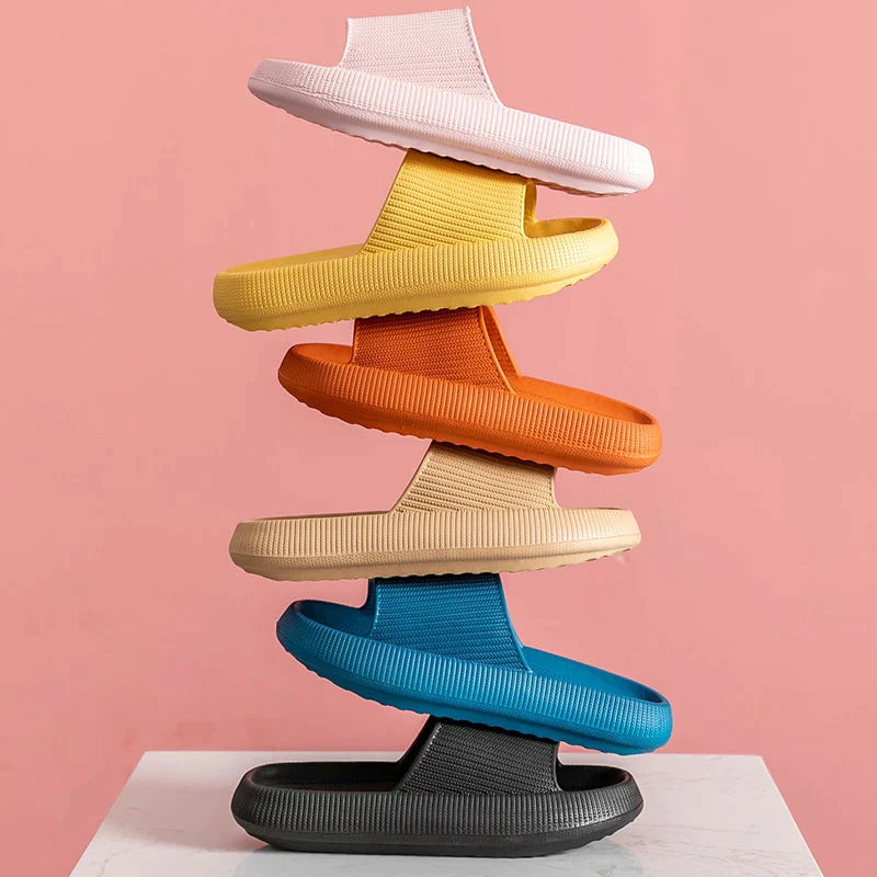 Women's comfort cloud slippers, available in multiple colourways, photo 6