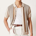Men’s men's knitted polo top