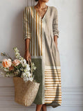Women's grey dress breathable relaxed with