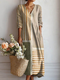 Zoe | Women's Relaxed-Fit Breathable Dress with Side Pockets for Spring