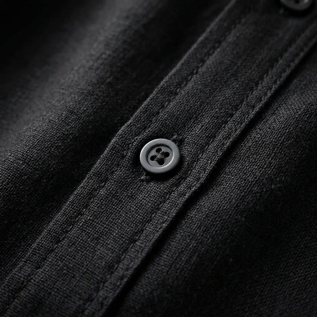 Linen cotton blend shirt, available in multiple colourways, photo 9