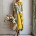 Women's dress easygoing relaxed with