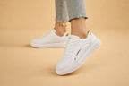 women's casual platform lace-up sneakers