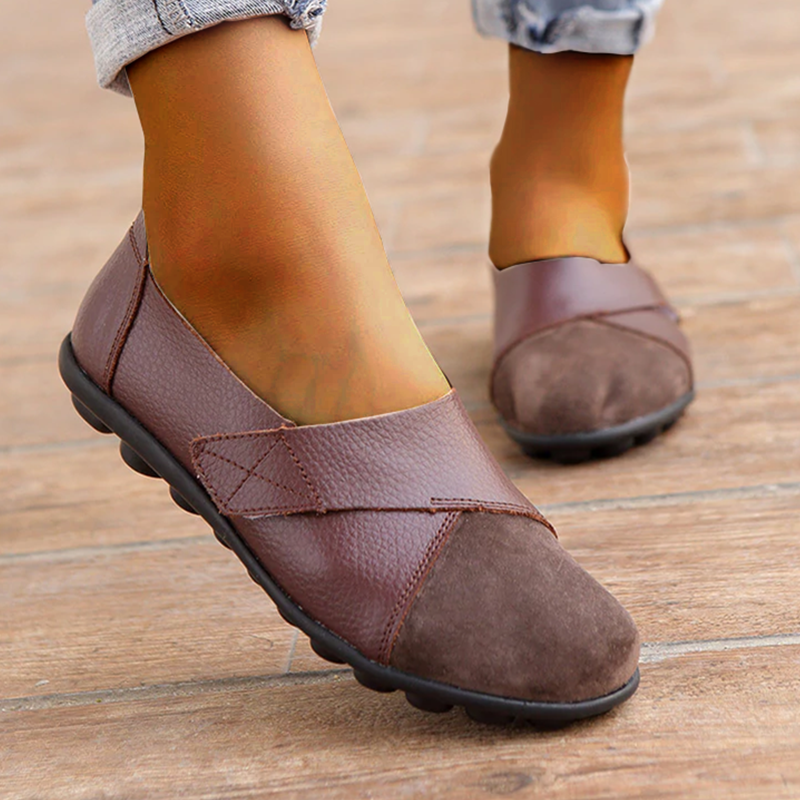 Women's Faux Leather Loafers, multiple colourways, photo 3