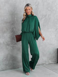 Women’s women's high neck jumpsuit