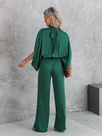 Women’s women's high neck jumpsuit