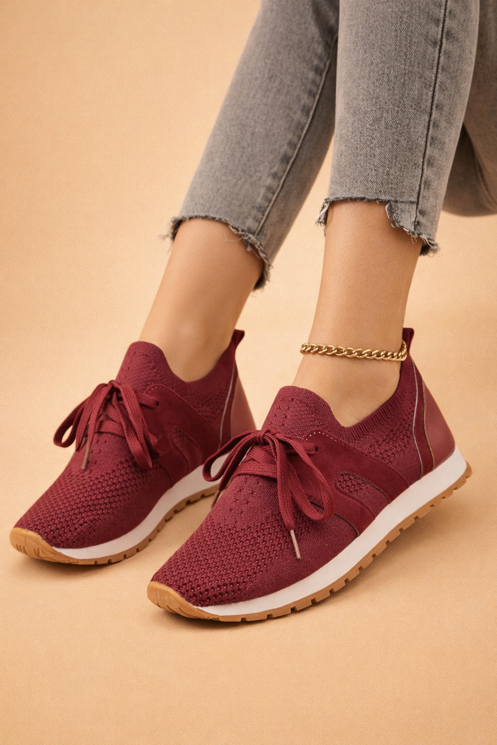 women's lightweight knit trainers