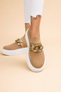 Elodie | Women's Platform Slip-On Sneakers Knit