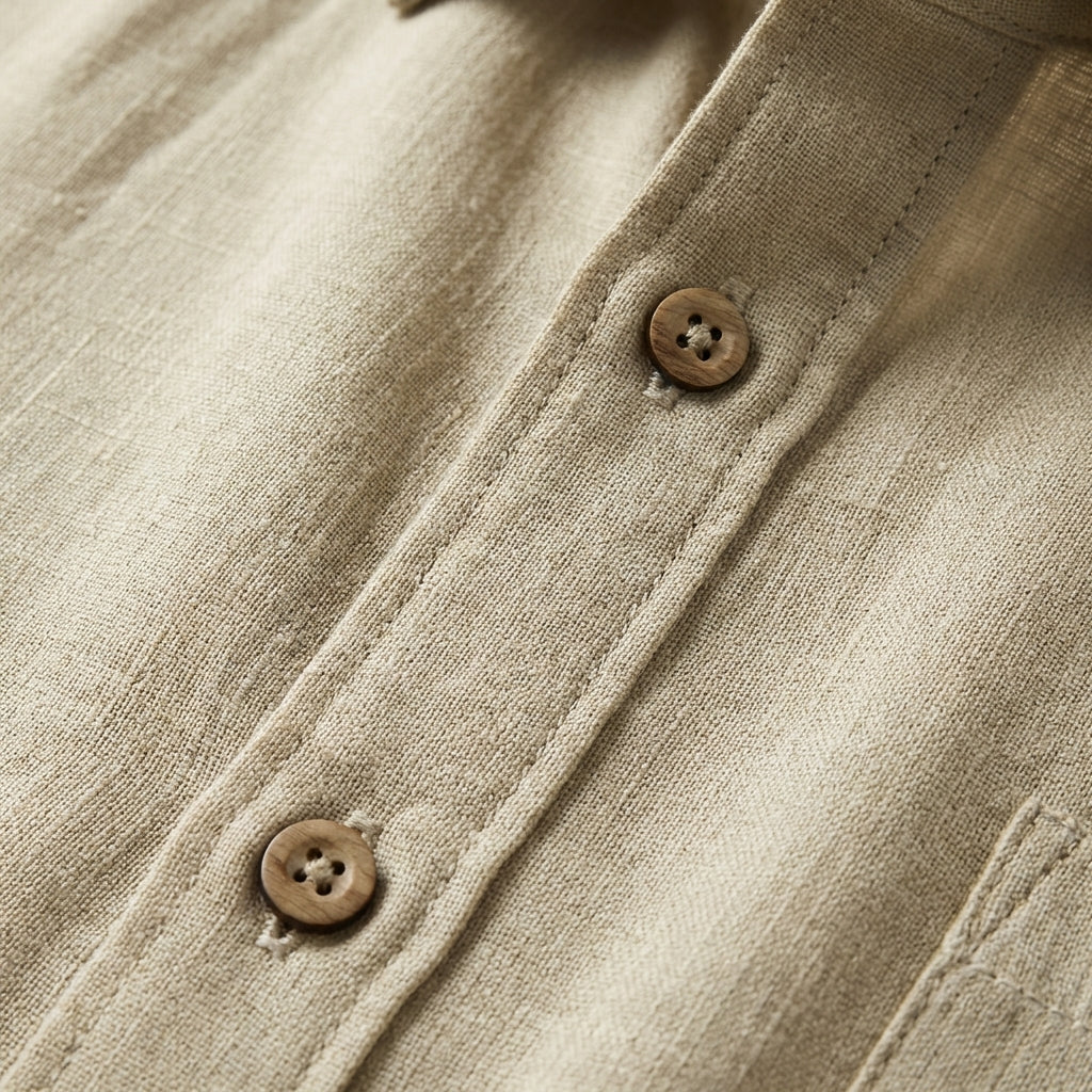 Men's casual linen shirt, available in multiple colourways, photo 8