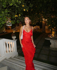 Violet | Women's Off-Shoulder Backless Maxi Dress for Weddings