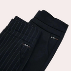 women's high waist slim stretch trousers