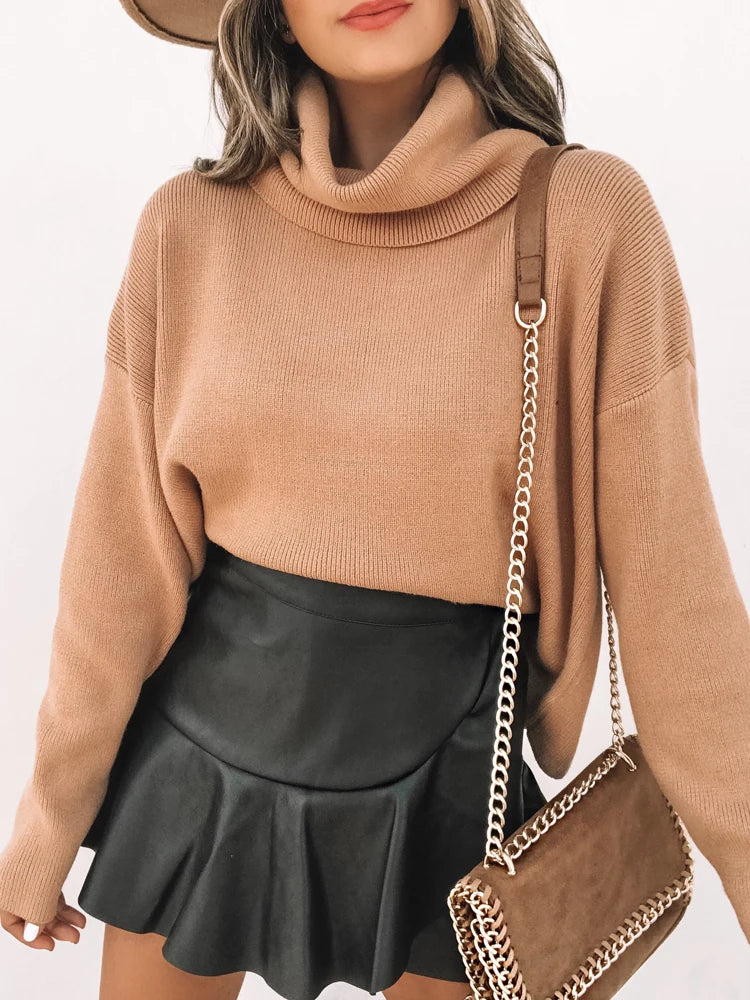 Women's faux leather mini skirt, available in multiple colourways, photo 6