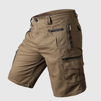 Maxwell | Men's Knee-Length Cargo Shorts with Multi-Pocket Storage