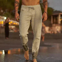 Kingsley | Men's Linen Pants, Tailored Fit for a Considered Everyday Look