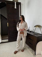 women's two-piece summer co-ord set