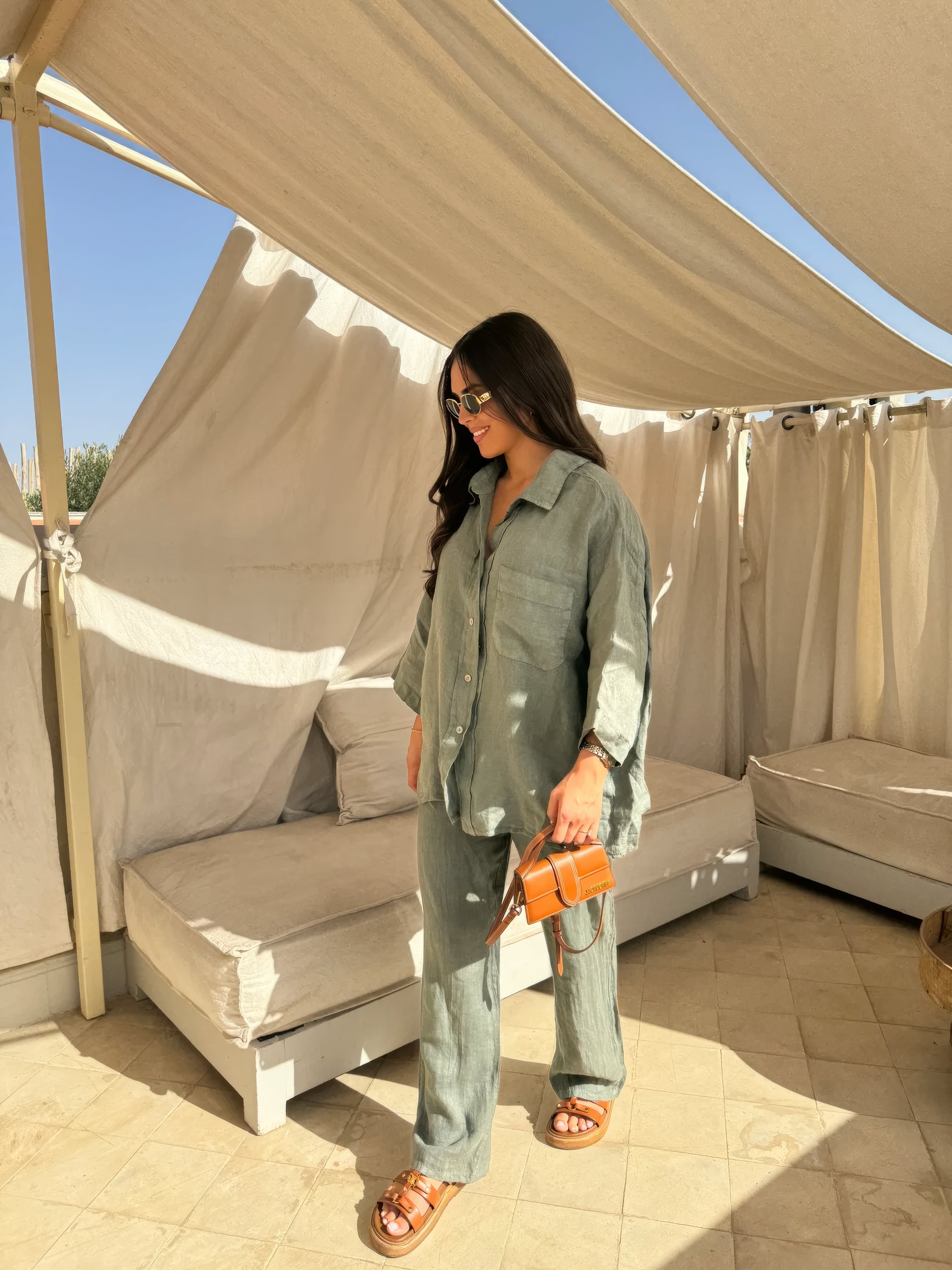 women's two-piece summer co-ord set