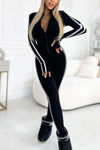 Women’s black women's fitted jumpsuit