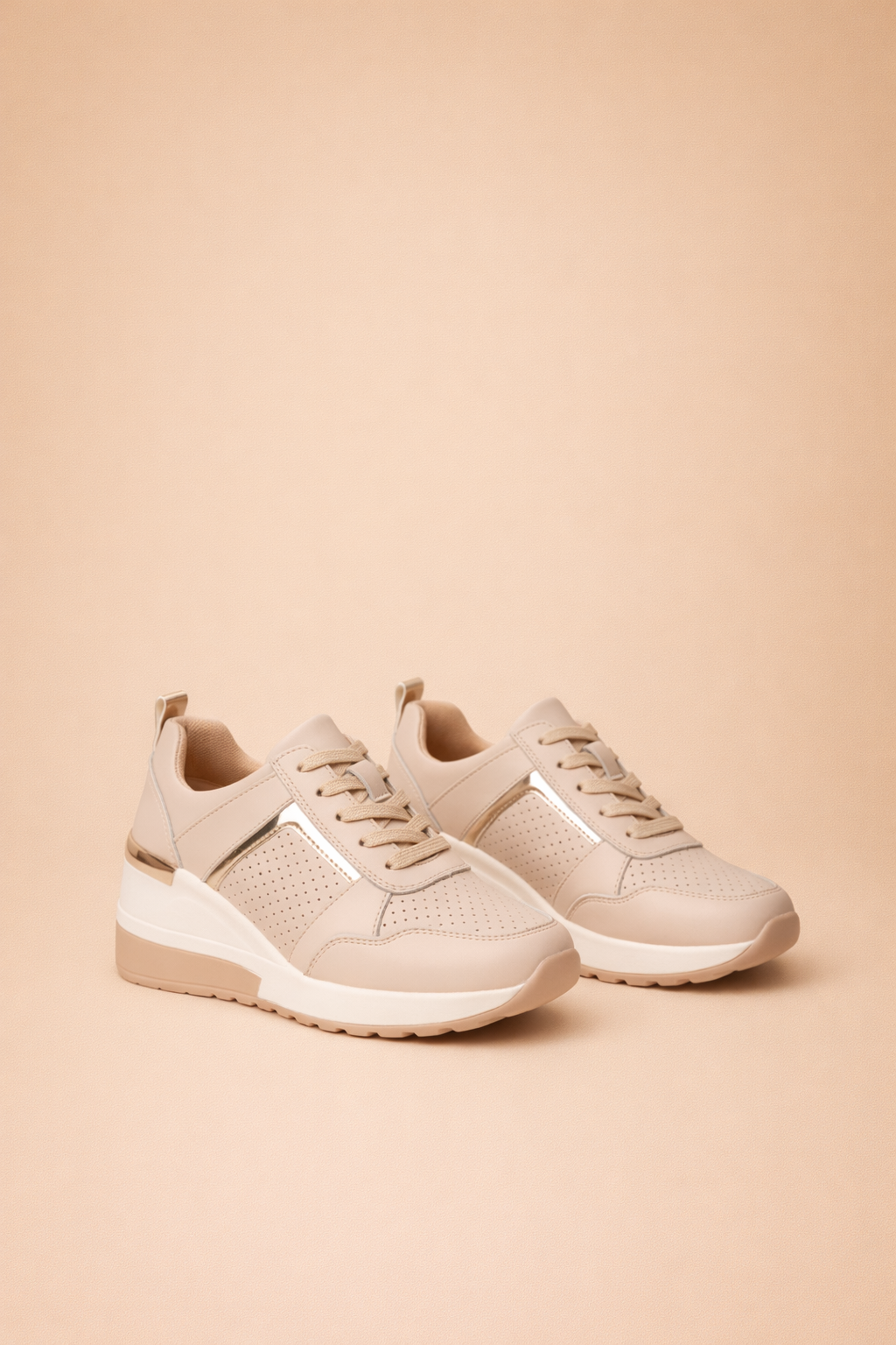 women's hidden wedge sneakers