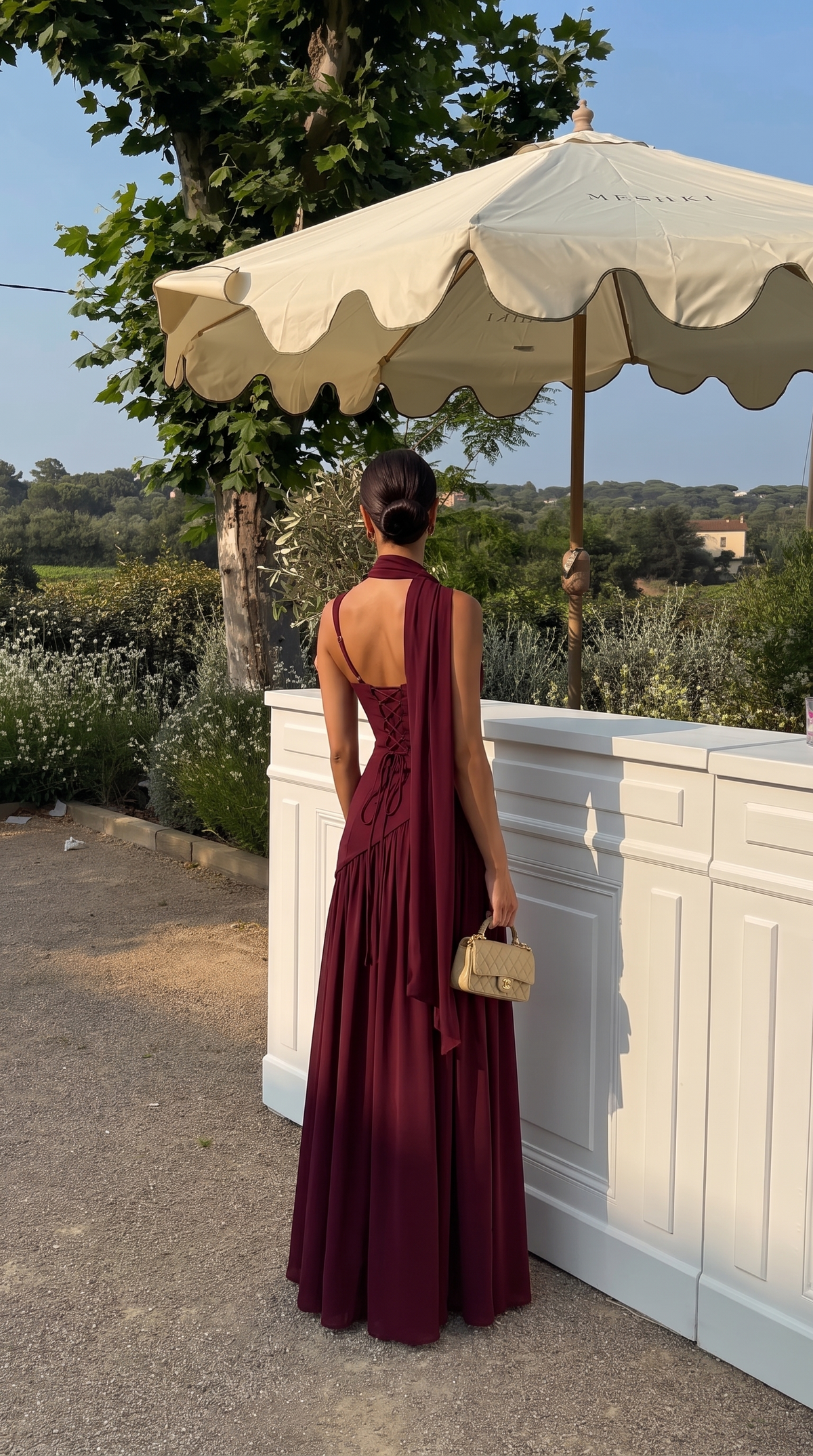 Cherry maxi dress, product photo 4