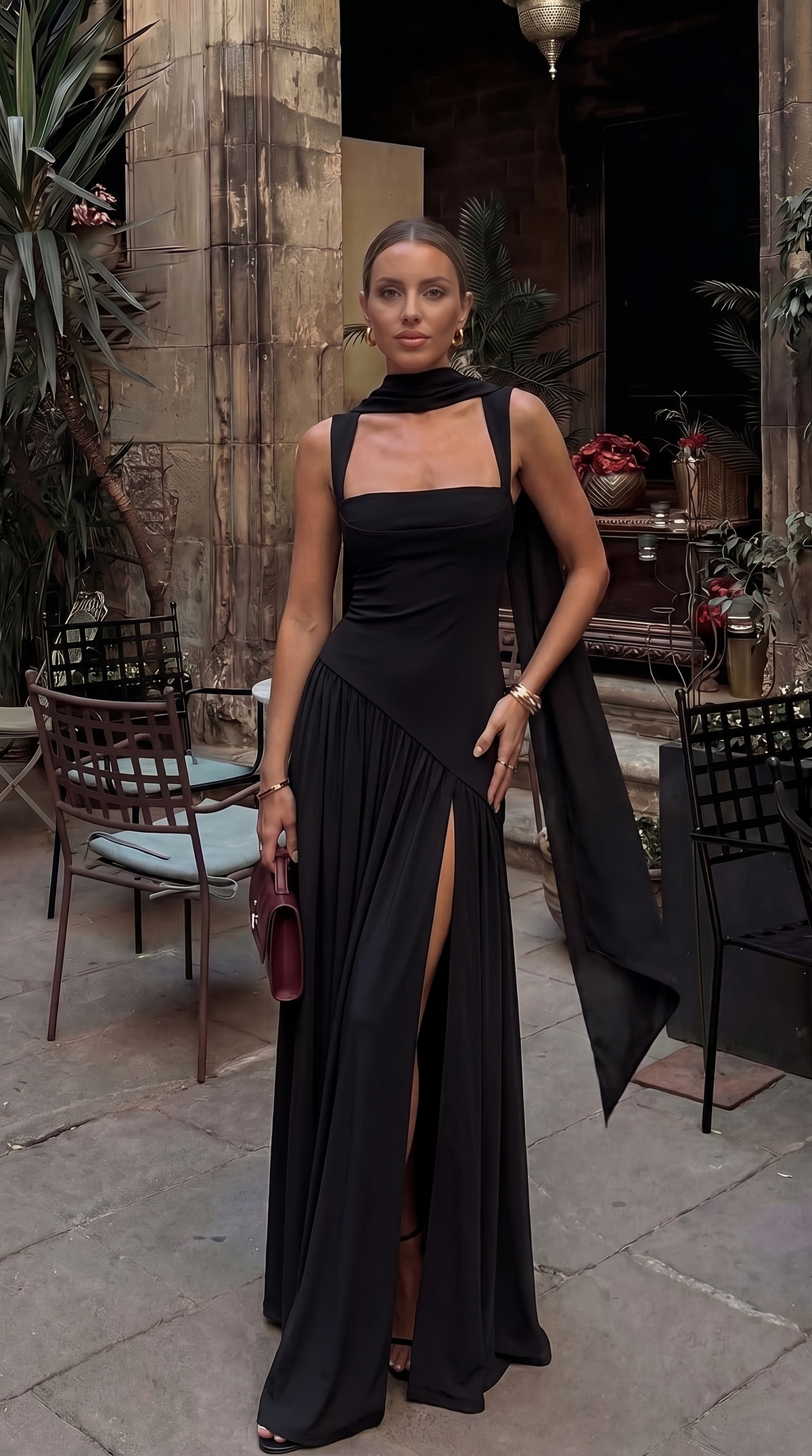 Women's maxi dress, available in multiple colourways, photo 3