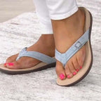 Women's cushioned summer sandals, available in multiple colourways