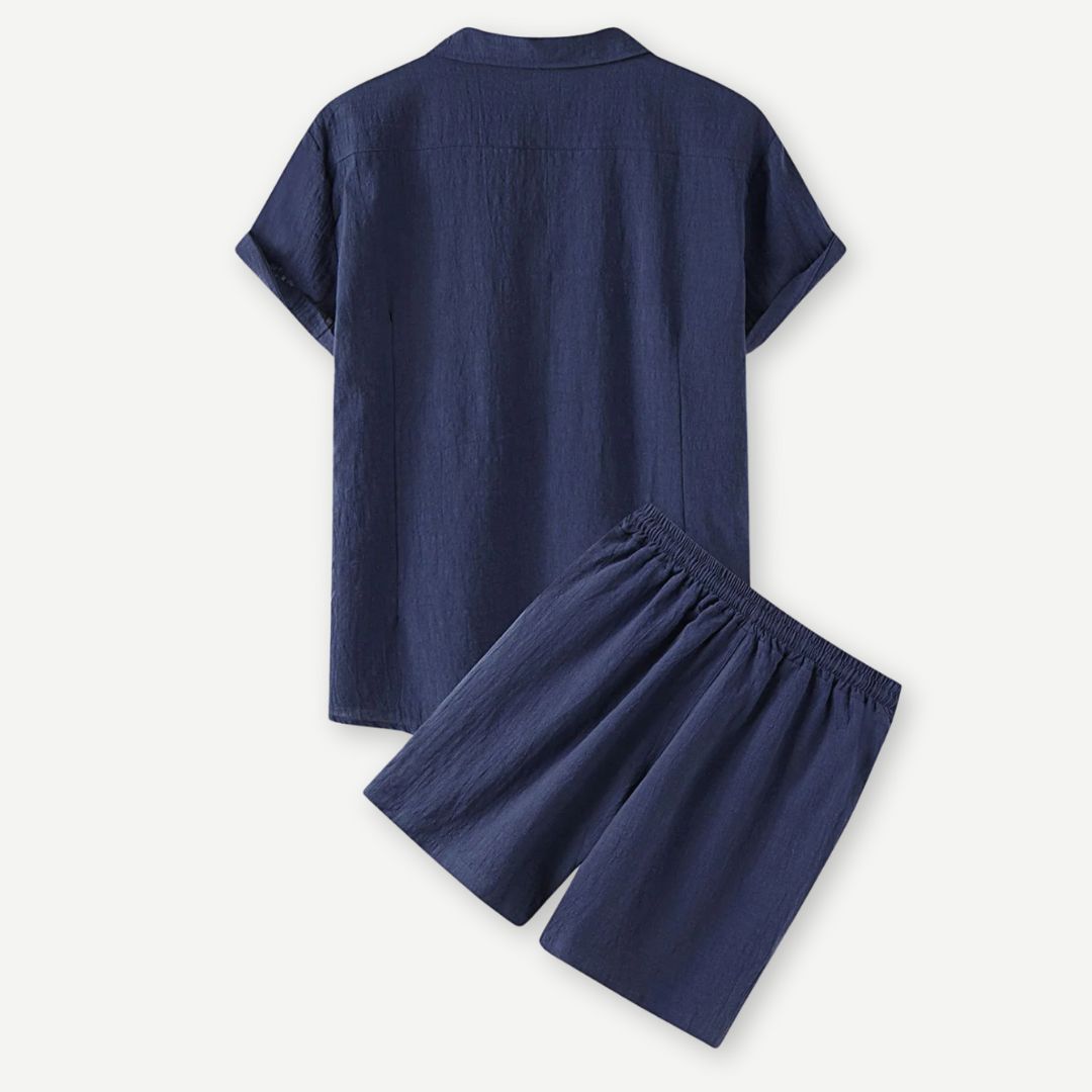 Men's relaxed linen set, available in multiple colourways, photo 6