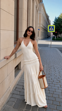 Giselle | Women's One-Size Maxi Dress, Versatile for Everyday Wear