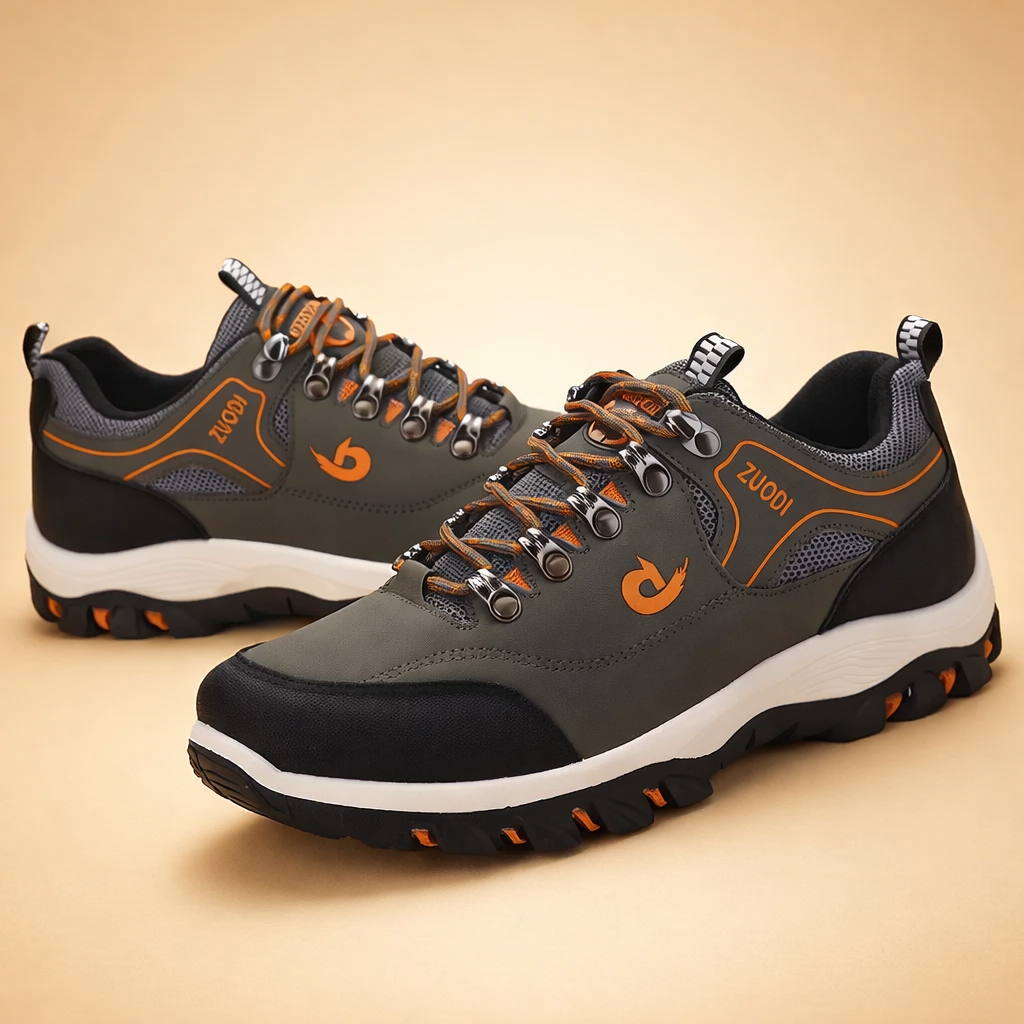 men's all-terrain hiking shoes reinforced toe
