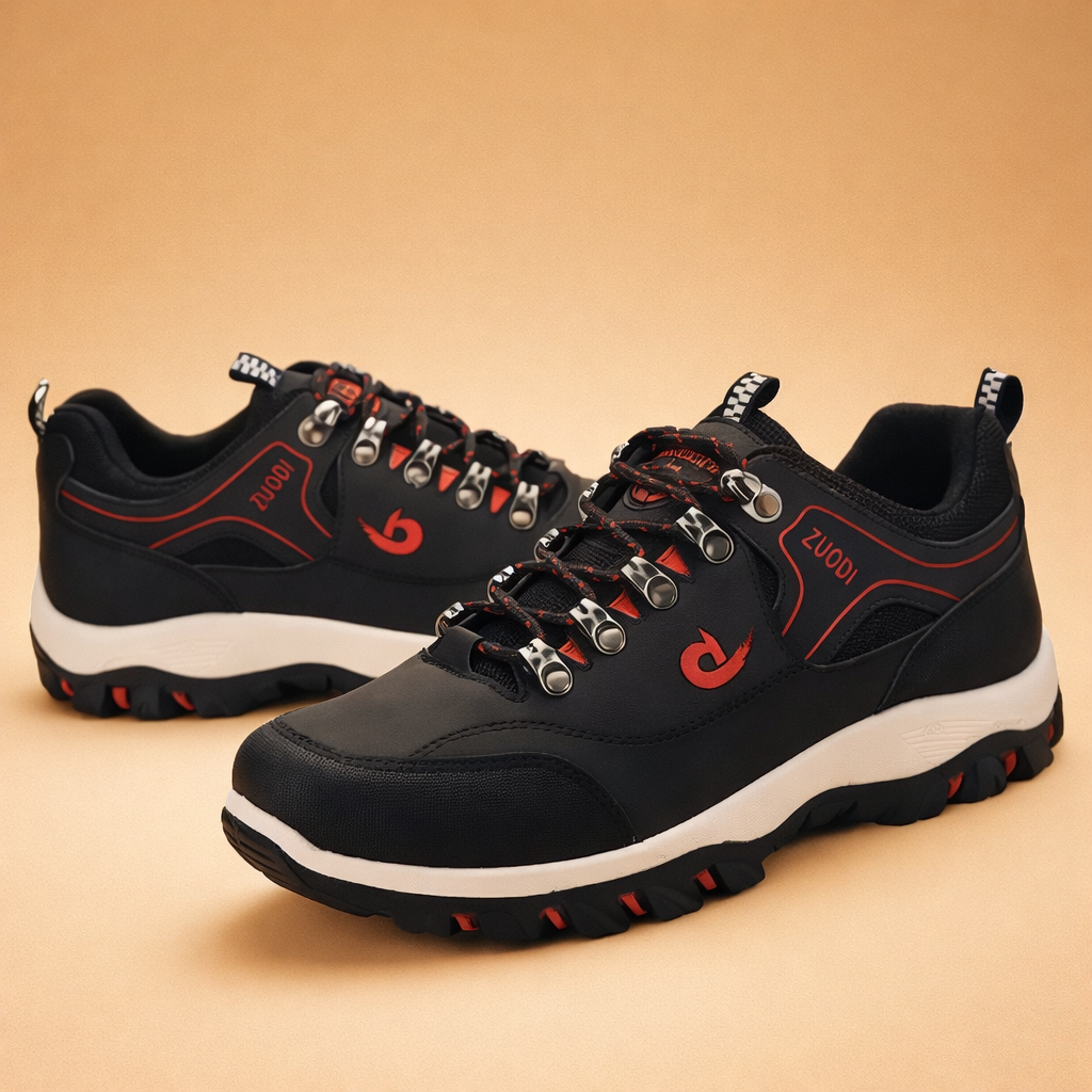 men's all-terrain hiking shoes reinforced toe