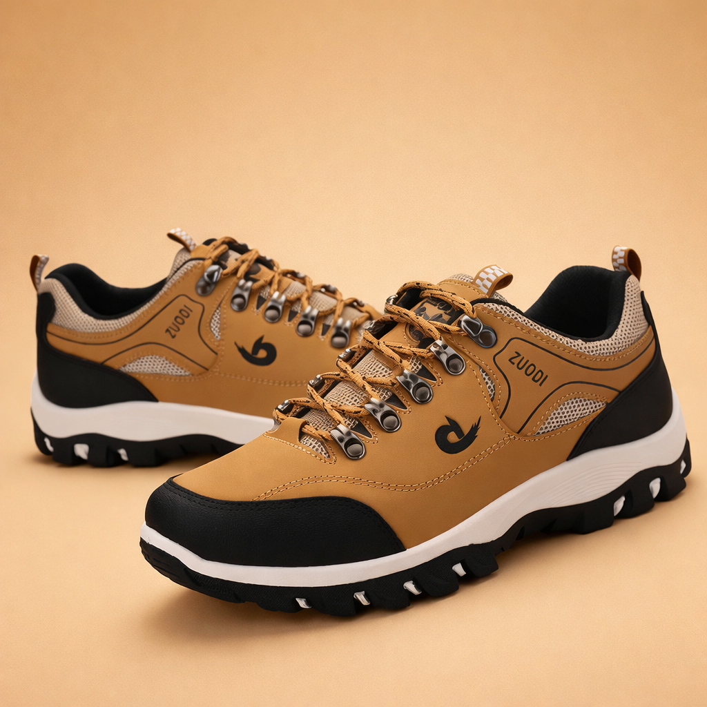 men's all-terrain hiking shoes reinforced toe