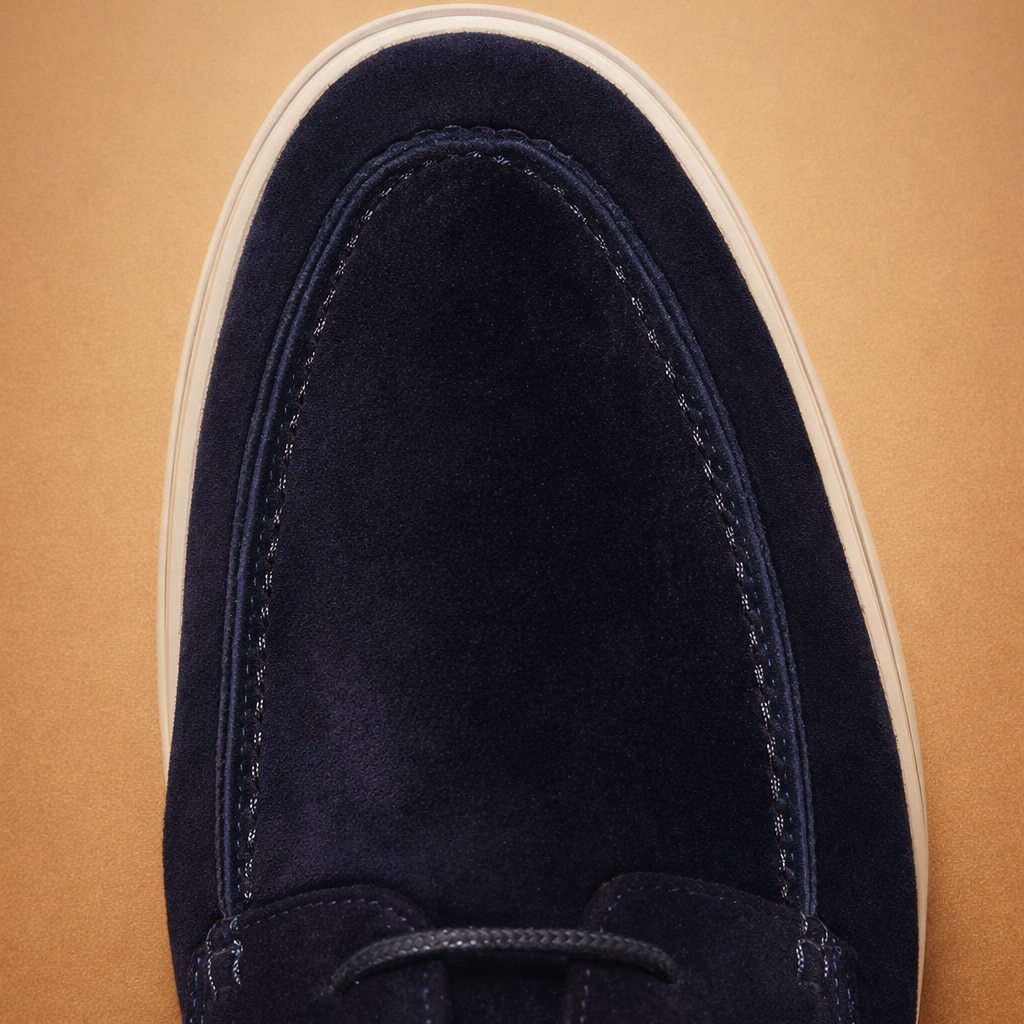 men's vegan leather lace-up dress shoes