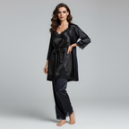 Women’s women's satin pyjama set