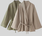 Women’s women's linen two piece set