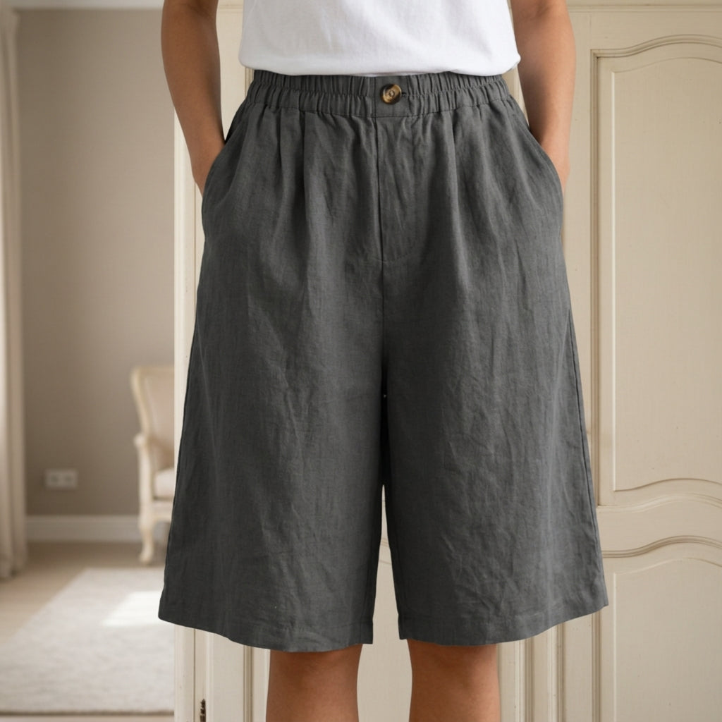 Linen Shorts, multiple colourways, photo 2