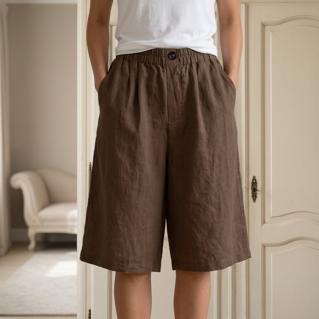 Linen Shorts, multiple colourways, photo 12