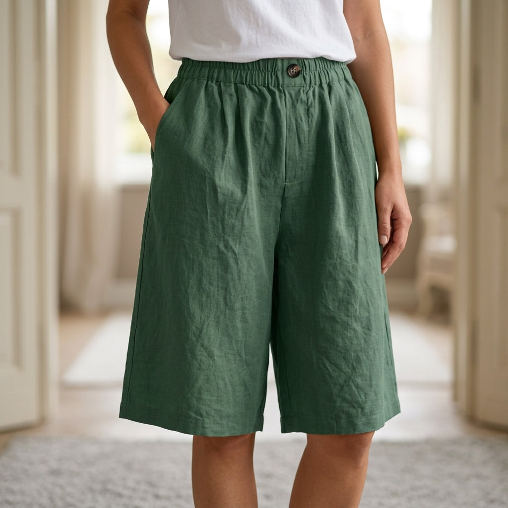 Linen Shorts, multiple colourways, photo 9