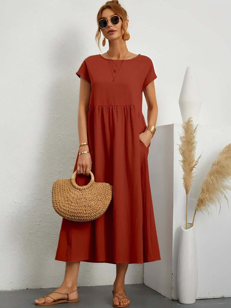 Women's Breathable Sundress for Warm Summer Days and Holidays — product photo