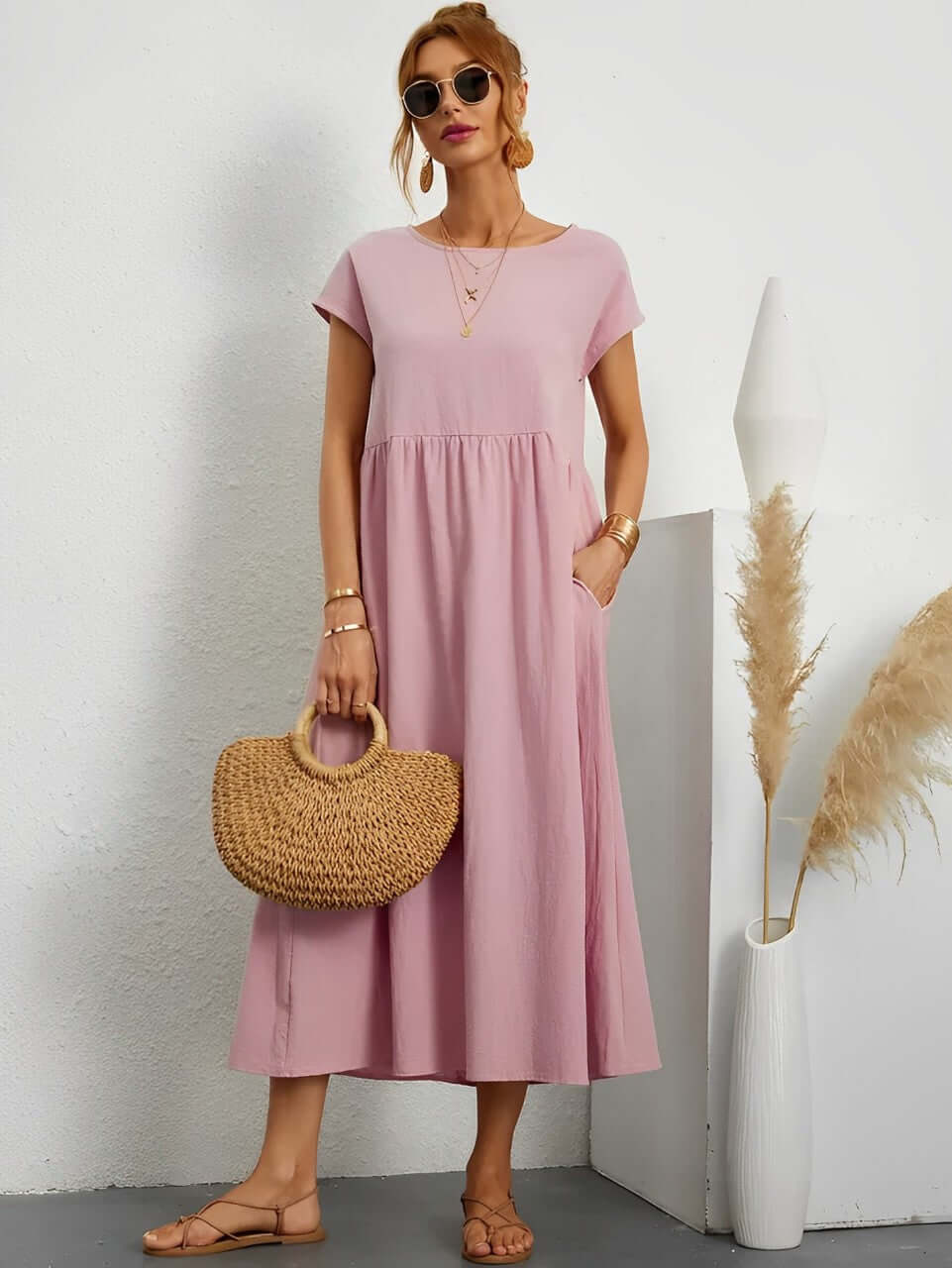 Women's Breathable Sundress for Warm Summer Days and Holidays — product photo