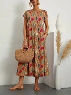 Women's cotton dress, available in multiple colourways
