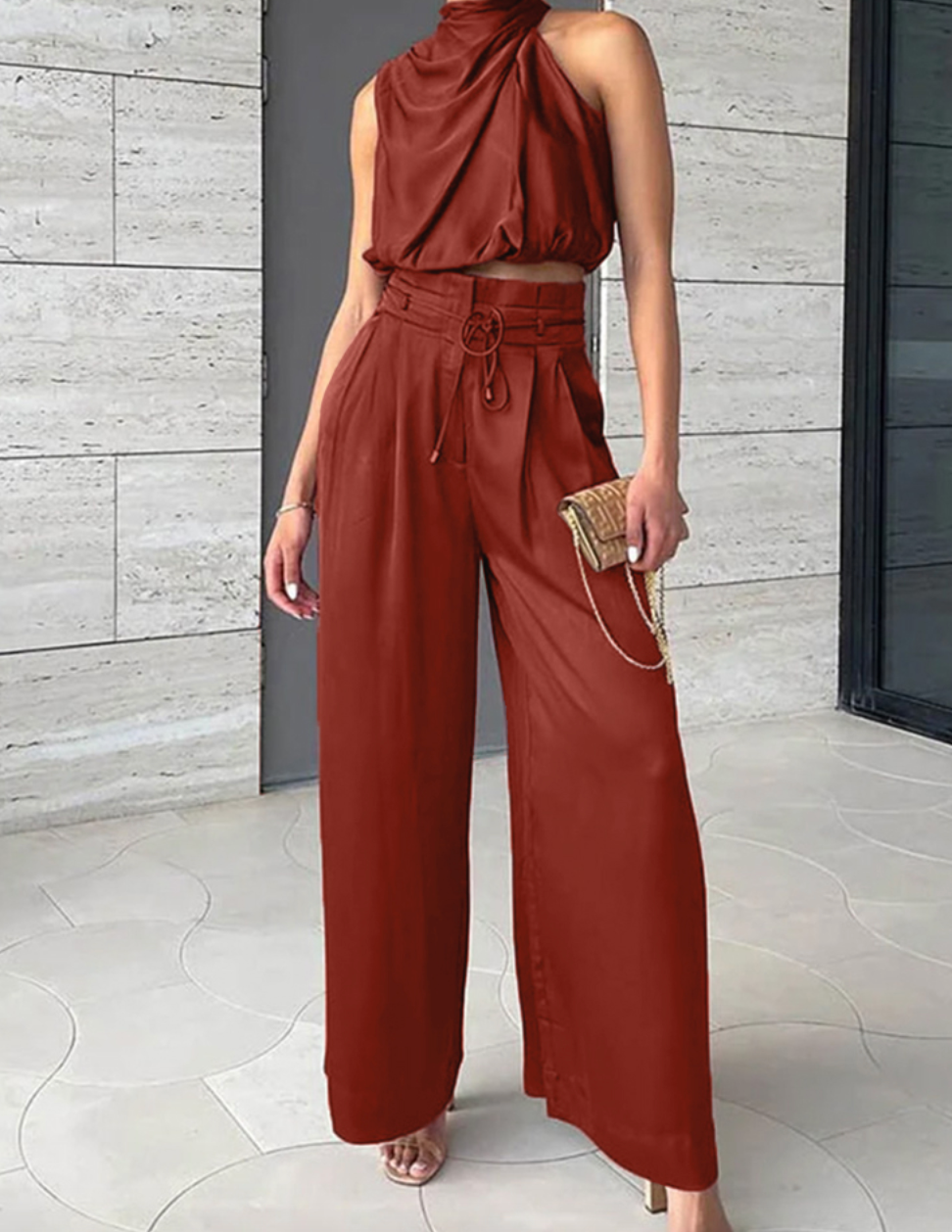 Women's casual two-piece set, available in multiple colourways, product photo 5