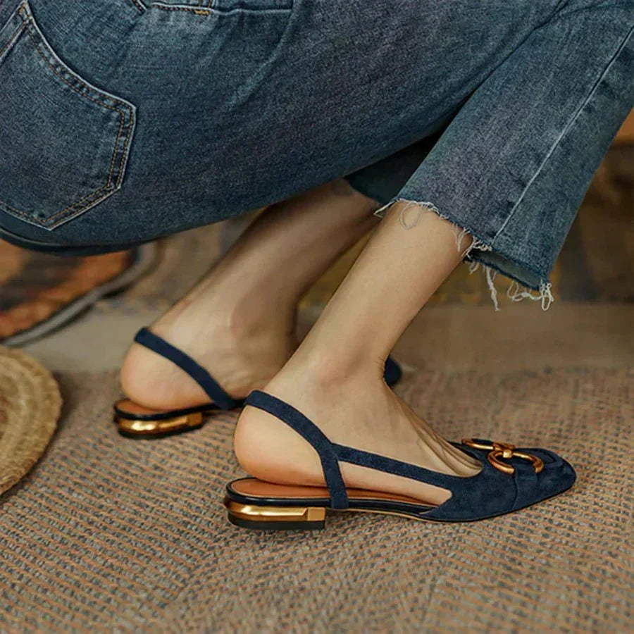 Women's Ergonomic Slingback Flats for Everyday Comfort — product photo