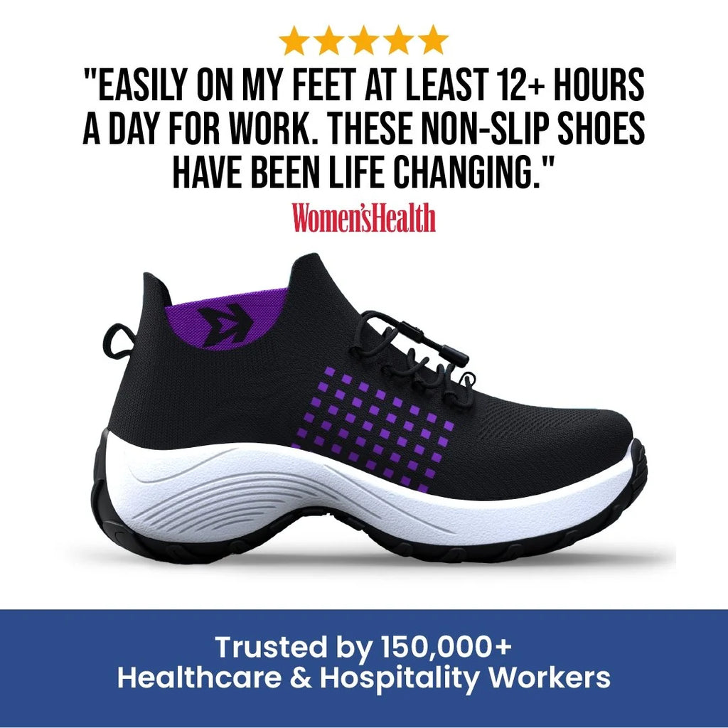 Women's Ortho Stretch Cushion Sneakers for All-Day Wear — product photo